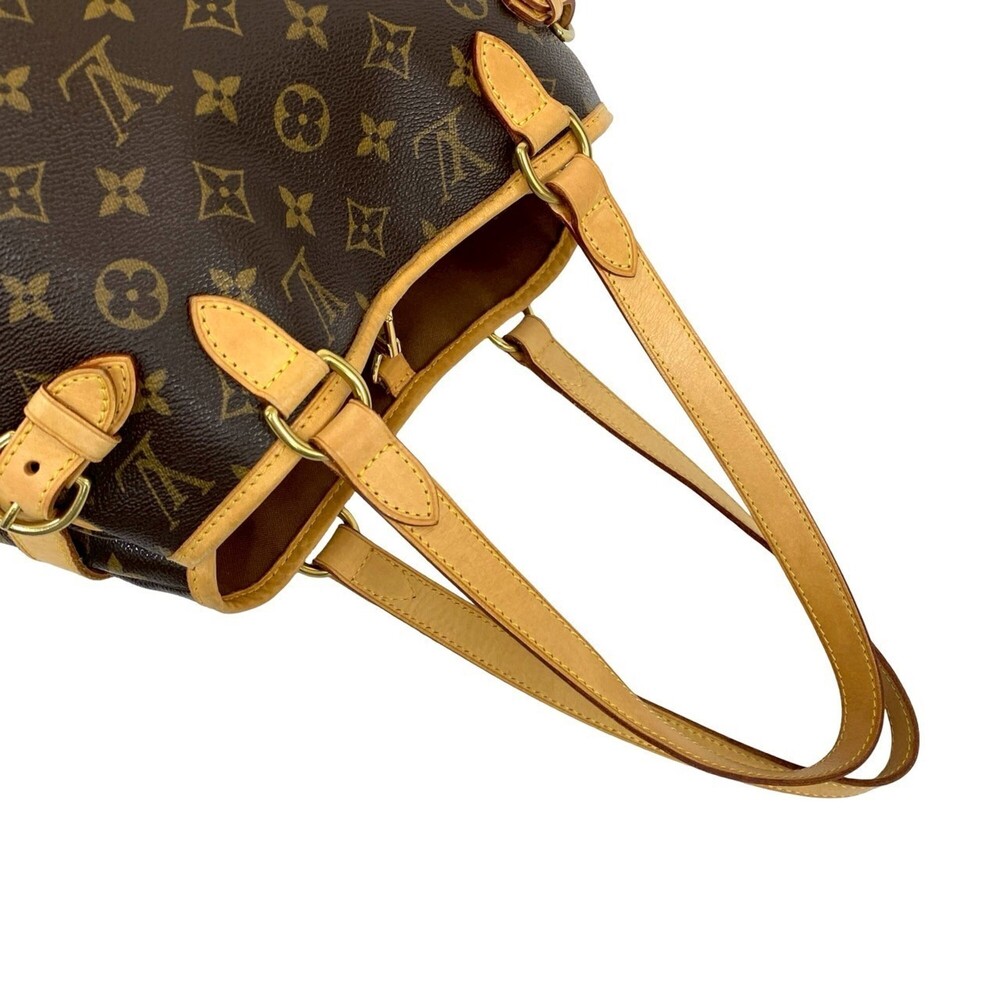 LOUIS VUITTON Brown Monogram Leather Shoulder Bag - Picture 4 of 10